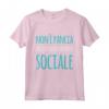 Non è Pancia Ma Distanziamento Sociale - Simpatica e Divertente Maglietta per Uomo e Donna - Regalo Ironico per Occasioni Speciali