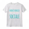 Non è Pancia Ma Distanziamento Sociale - Simpatica e Divertente Maglietta per Uomo e Donna - Regalo Ironico per Occasioni Speciali