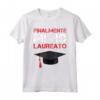 Magliette Divertenti Laurea Uomo - Finalmente Mi Ho Laureato - Ideale Regalo per Neo Laureato - Marca HapTiger