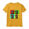 HapTiger Chocolate Labrador Maglietta - Artistic Dog Lover Apparel with Unique Designs
