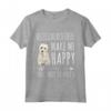 Funny West Highland White Terrier Cani Mi Redono Felice Maglietta - Ideale per Amanti dei Cani