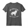 I Love My Newfoundland - Carino Regalo Cane Maglietta per Amanti dei Cani - Ideale per Compleanno o Natale