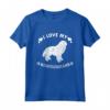 I Love My Newfoundland - Carino Regalo Cane Maglietta per Amanti dei Cani - Ideale per Compleanno o Natale