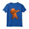 Dabbing Toy Poodle Dab Dance Divertente Cane Regalo Maglietta - Ideale per Proprietari di Barboncini e Amanti dei Cani