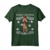 Buon Natale Weimaraner Ugly Christmas Maglietta - Regalo Divertente per Amanti dei Cani - Merry Christmas Ornament Xmas Santa