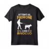 Amante di Cani Attenti al Padrone - Il Cane è Innocuo Maglietta per Donne - Ideale per Passeggiate o Allenamento con il Tuo Animale Preferito