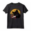 Cat What? Divertente gatto nero camicia - Regalo unico per amanti dei gatti - Ideale per Halloween e feste speciali