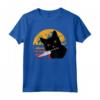 Cat What? Divertente gatto nero camicia - Regalo unico per amanti dei gatti - Ideale per Halloween e feste speciali