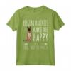 Funny Belgian Malinois Cani Mi Redono Felice Maglietta - Ideale per Amanti dei Cani - Regalo Divertente per Animali Domestici