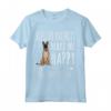 Funny Belgian Malinois Cani Mi Redono Felice Maglietta - Ideale per Amanti dei Cani - Regalo Divertente per Animali Domestici