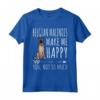 Funny Belgian Malinois Cani Mi Redono Felice Maglietta - Ideale per Amanti dei Cani - Regalo Divertente per Animali Domestici