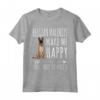 Funny Belgian Malinois Cani Mi Redono Felice Maglietta - Ideale per Amanti dei Cani - Regalo Divertente per Animali Domestici