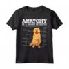 Anatomia Di Un Golden Retriever - Maglietta per Proprietari di Animali Domestici - Ideale come Regalo Unico