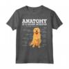 Anatomia Di Un Golden Retriever - Maglietta per Proprietari di Animali Domestici - Ideale come Regalo Unico