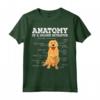 Anatomia Di Un Golden Retriever - Maglietta per Proprietari di Animali Domestici - Ideale come Regalo Unico