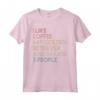 Golden Retriever Cane Dog Caffè Vintage Retro Maglietta - I Like Coffee My Golden Retriever And Maybe 3 People - Stile Vintage