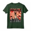 Retro Dogzilla Giapponese Belgian Malinois Maglietta - Divertente Regalo per Amanti dei Cani con Design Unico