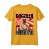 Retro Dogzilla Giapponese Belgian Malinois Maglietta - Divertente Regalo per Amanti dei Cani con Design Unico