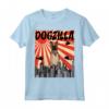 Retro Dogzilla Giapponese Belgian Malinois Maglietta - Divertente Regalo per Amanti dei Cani con Design Unico