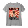 Retro Dogzilla Giapponese Belgian Malinois Maglietta - Divertente Regalo per Amanti dei Cani con Design Unico