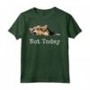 Non Oggi - Adorabile Cucciolo Amante dei Cani Corgi Maglietta - Fantastico Regalo di Compleanno per Amanti dei Cani Corgi