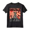 Retro Dogzilla Giapponese Australian Cattle Dog Maglietta - Design Divertente per Amanti dei Cani - Regalo Unico per Proprietari di Australian Cattle Dog