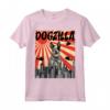 Retro Dogzilla Giapponese Australian Cattle Dog Maglietta - Design Divertente per Amanti dei Cani - Regalo Unico per Proprietari di Australian Cattle Dog