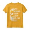 Best Bearded Pizza Loving Dog Dad Ever - Maglietta Compleanno Vintage per Uomo con Barba - Ideale per Festa del Papà e Allenamenti con Cani