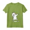 Donna Dabbing Capra Dab Dance Maglietta con Collo a V - Regalo per Proprietari di Capre - Design Goat Illustrazione
