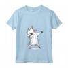 Donna Dabbing Capra Dab Dance Maglietta con Collo a V - Regalo per Proprietari di Capre - Design Goat Illustrazione