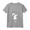 Donna Dabbing Capra Dab Dance Maglietta con Collo a V - Regalo per Proprietari di Capre - Design Goat Illustrazione