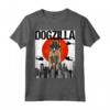 Canezilla Dogzilla Giapponese Leonberger Maglietta - Design Divertente Vintage - Regalo per Amanti dei Cani