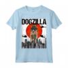 Canezilla Dogzilla Giapponese Leonberger Maglietta - Design Divertente Vintage - Regalo per Amanti dei Cani