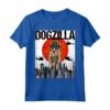 Canezilla Dogzilla Giapponese Leonberger Maglietta - Design Divertente Vintage - Regalo per Amanti dei Cani