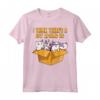 Cute & Funny I Think There's A Spy Among Us Puppy Cats Maglietta - Adorable Pet Jokes Tee for Kids