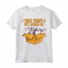 Cute & Funny I Think There's A Spy Among Us Puppy Cats Maglietta - Adorable Pet Jokes Tee for Kids