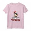 Merry Christmas Schnauzer Amore per i Cani - Divertente Regalo Maglietta per Amanti dei Cani e Allevatori - Ideale per Natale