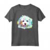 Cane Colorato Maltipoo Maglietta - Leggera e Taglio Classico - Ideale per Amanti dei Cani e Proprietari di Maltipoo