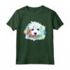 Cane Colorato Maltipoo Maglietta - Leggera e Taglio Classico - Ideale per Amanti dei Cani e Proprietari di Maltipoo