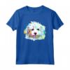 Cane Colorato Maltipoo Maglietta - Leggera e Taglio Classico - Ideale per Amanti dei Cani e Proprietari di Maltipoo