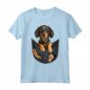 Bassotto in Tasca - Camicia da Uomo Bassotto Weiner - Abbigliamento Cani - Regalo Perfetto per Natale e Compleanno
