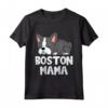 Boston Terrier Dog Cucciolo Dolce - Mamma Bostie Maglietta per gli Amanti dei Cani - Ideale per Passeggiata o Addestramento