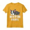 Boston Terrier Dog Cucciolo Dolce - Mamma Bostie Maglietta per gli Amanti dei Cani - Ideale per Passeggiata o Addestramento