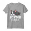 Boston Terrier Dog Cucciolo Dolce - Mamma Bostie Maglietta per gli Amanti dei Cani - Ideale per Passeggiata o Addestramento