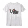 Boston Terrier Dog Cucciolo Dolce - Mamma Bostie Maglietta per gli Amanti dei Cani - Ideale per Passeggiata o Addestramento