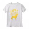 Life Is Golden - Cute Golden Retriever Dog Breed Maglietta for Proud Owners and Breeders - Perfect Gift for Dog Mom's and Dad's