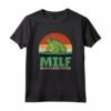 Man I Love Frogs MILF - Vintage Maglietta Divertente per Amanti delle Rane e degli Anfibi - Ideale per Compleanni e Natale