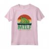 Man I Love Frogs MILF - Vintage Maglietta Divertente per Amanti delle Rane e degli Anfibi - Ideale per Compleanni e Natale