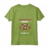 Donna Merry Woofmas Ugly Sweater Natale Chihuahua Cani Maglietta con Collo a V - Regalo Divertente per Amante dei Cuccioli di Chihuahua