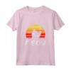 Meow Cat T-shirt Meow Cute Cat Vintage - Maglietta Gatto Carino per Amanti dei Gatti